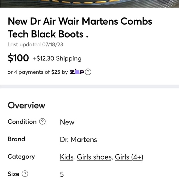 New Boots Dock Martens. - Picture 10 of 14